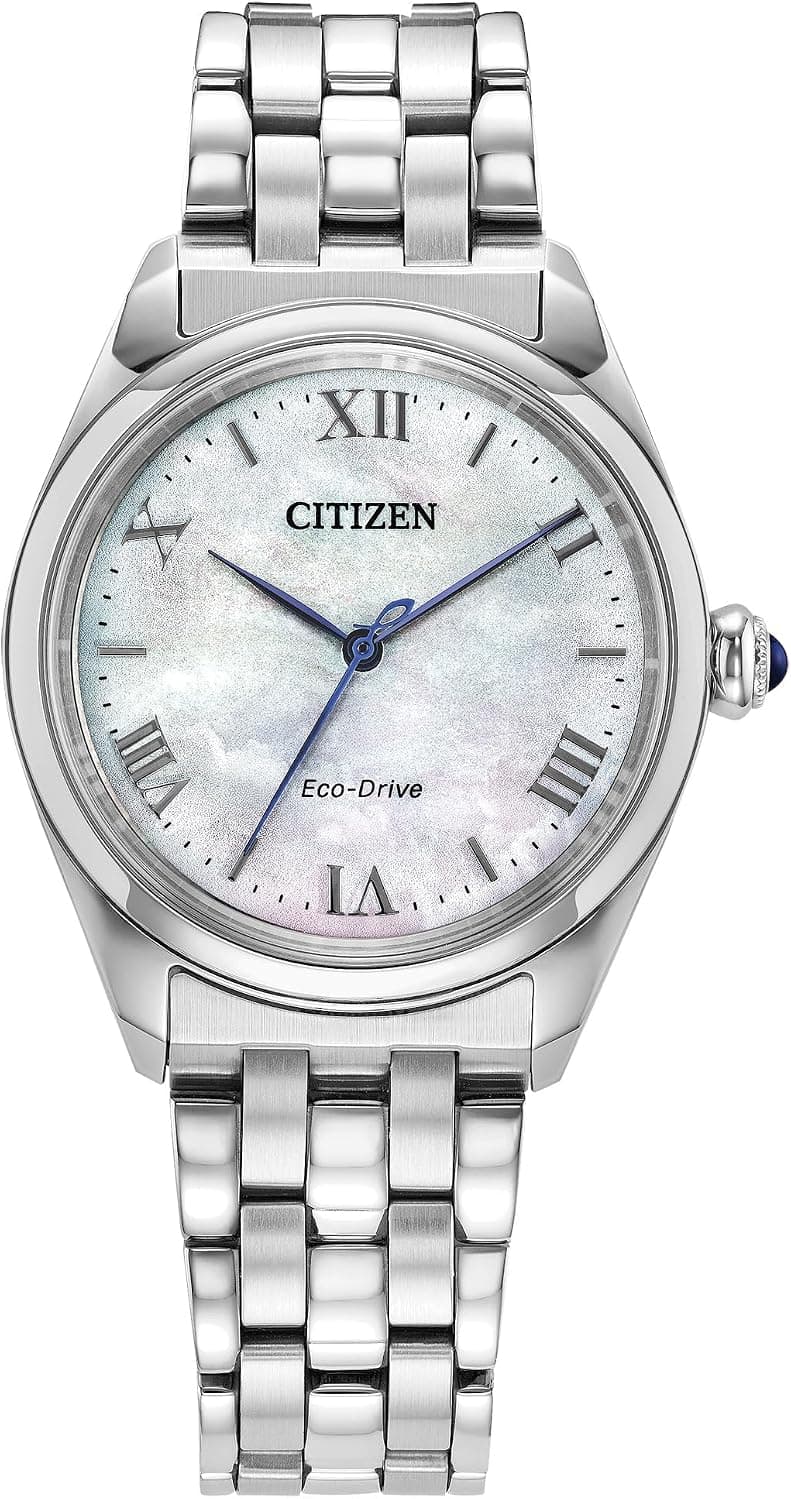 Citizen L Classic EM1140-80D, 33mm, White Dial, Silver Stainless Steel Bracelet