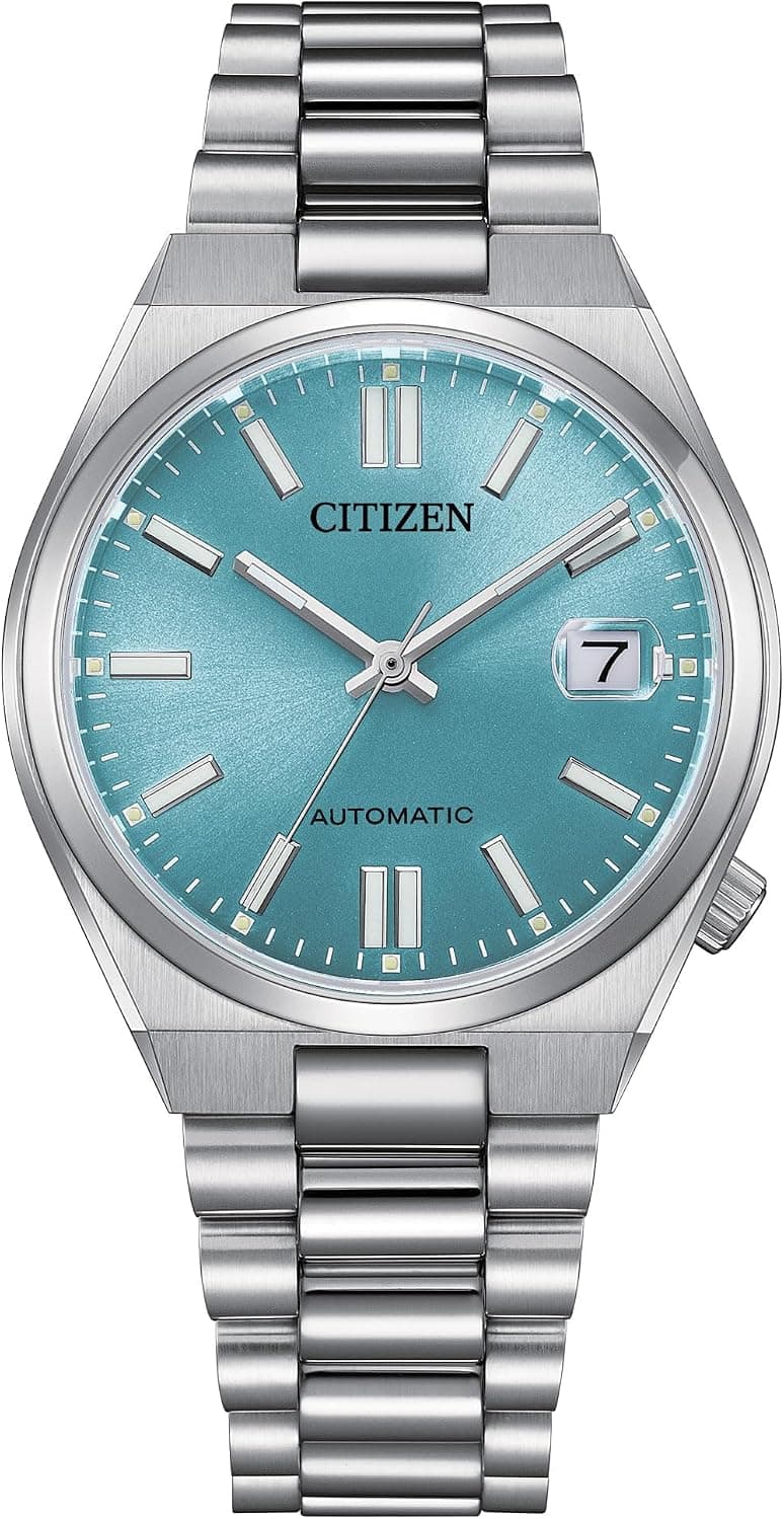 Citizen Tsuyosa NJ0200-50L, 37mm, Blue Dial, Silver Stainless Steel Bracelet