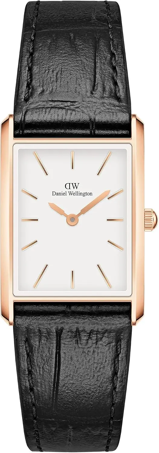 Daniel Wellington Bound DW00100693, 32 mm, weißes Zifferblatt, schwarzes Edelstahlarmband