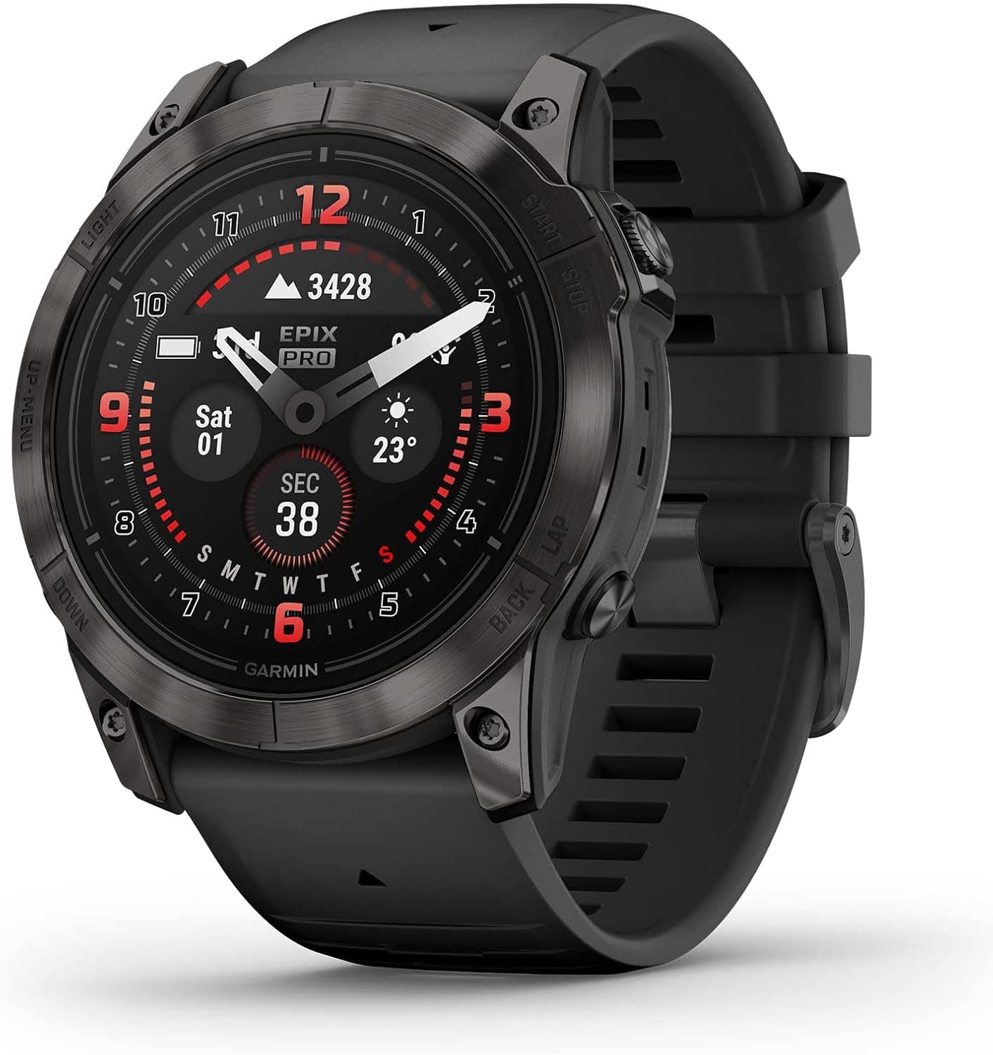 Garmin epix Pro Gen 2 010-02804-00, 51mm, Black Titanium Bracelet