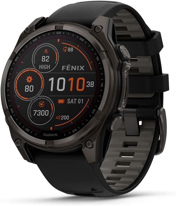 Garmin Fēnix® 8 47mm, Black Silicone 04861