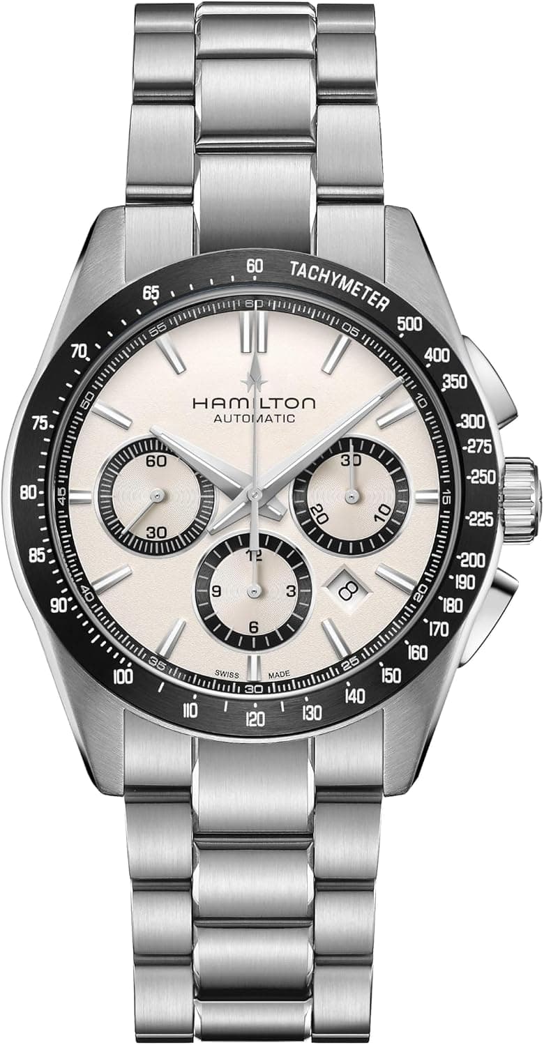 Hamilton H36606110 42mm, White Dial Silver Stainless Steel