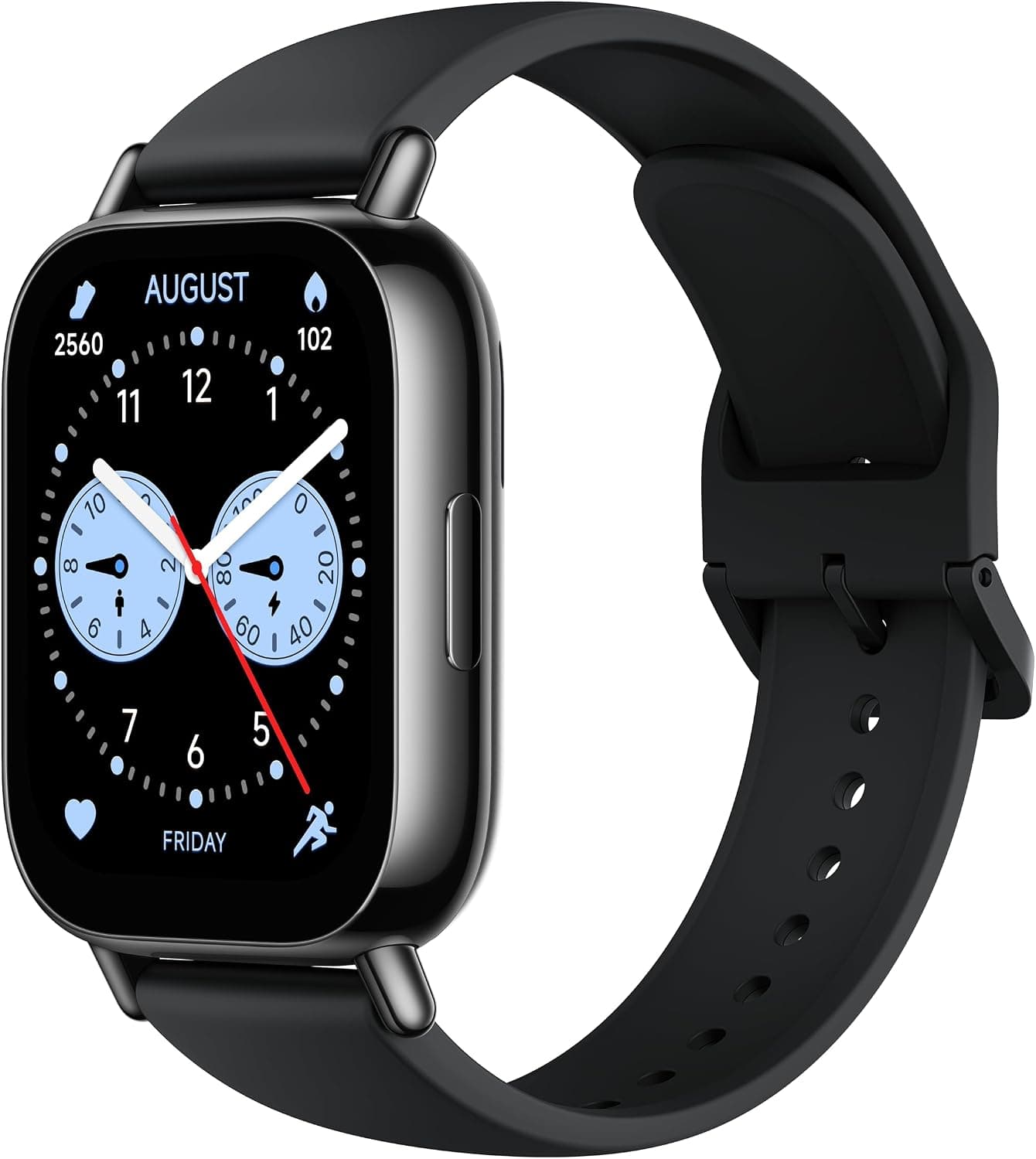 Xiaomi Redmi Watch 5 Lite, Black Silicone Band